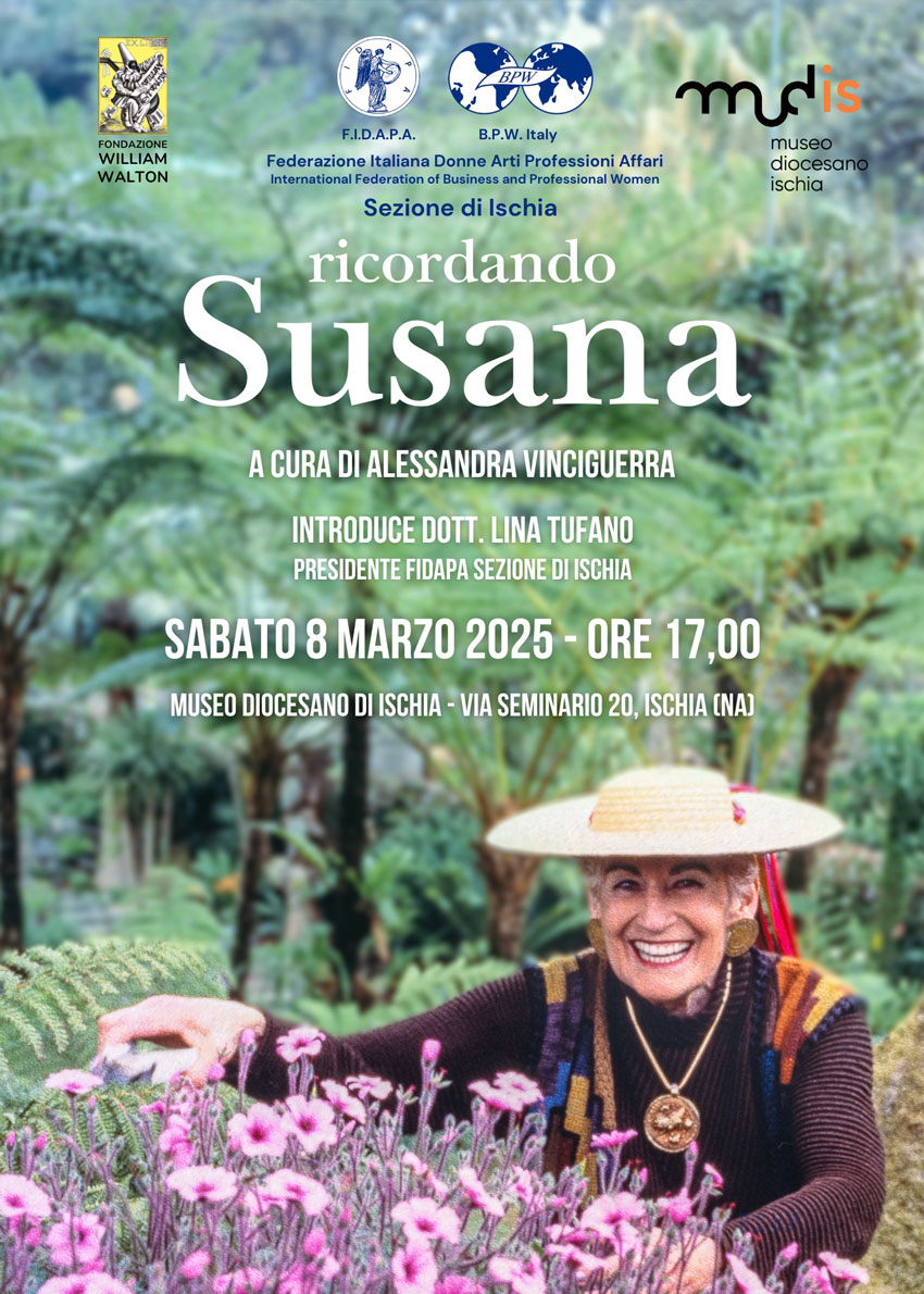 Ricordando Susana, 8 marzo 2025 - ore 17:00, Museo Diocesano di Ischia (NA)